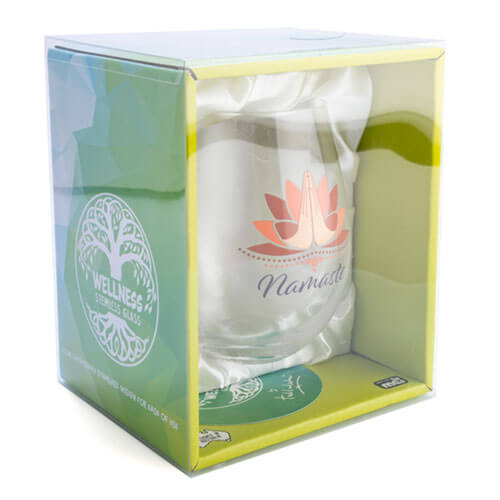 Tallulah Wellness Stemless Glass (Namaste)