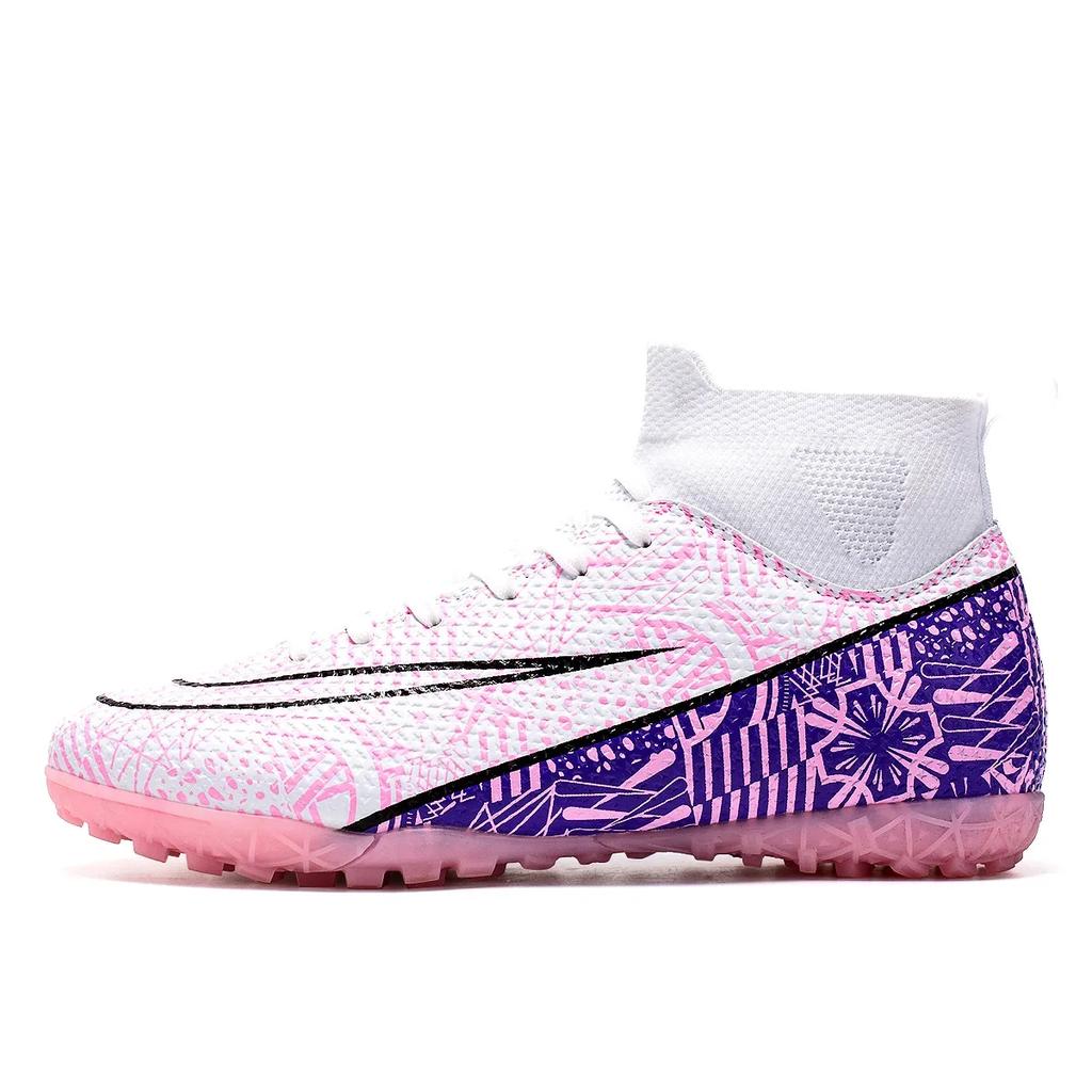 Herren Fußballschuhe Original Fußballschuhe Society Outdoor Lange Stollen Top Qualität Schüler Training Rasen Training Fußballschuhe