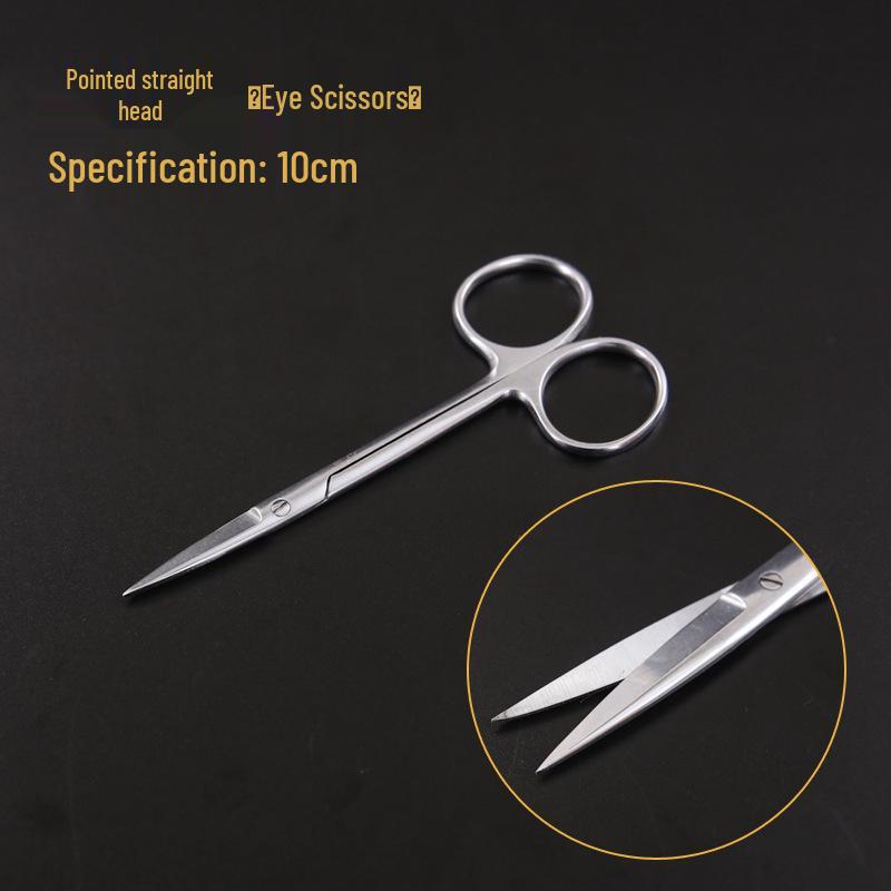 Stainless Steel Surgical & Teaching Dissection Scissors - Straight/Round Cutting & Gauze Scissors