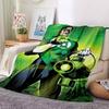 1 Stück Green Lantern Ring Decke Polyesterfaser, Ganzjahreskomfort für Sofa, Bett, Büro, Auto, Camping, Ideale Heimdekoration & Geschenk, Bürokomfort