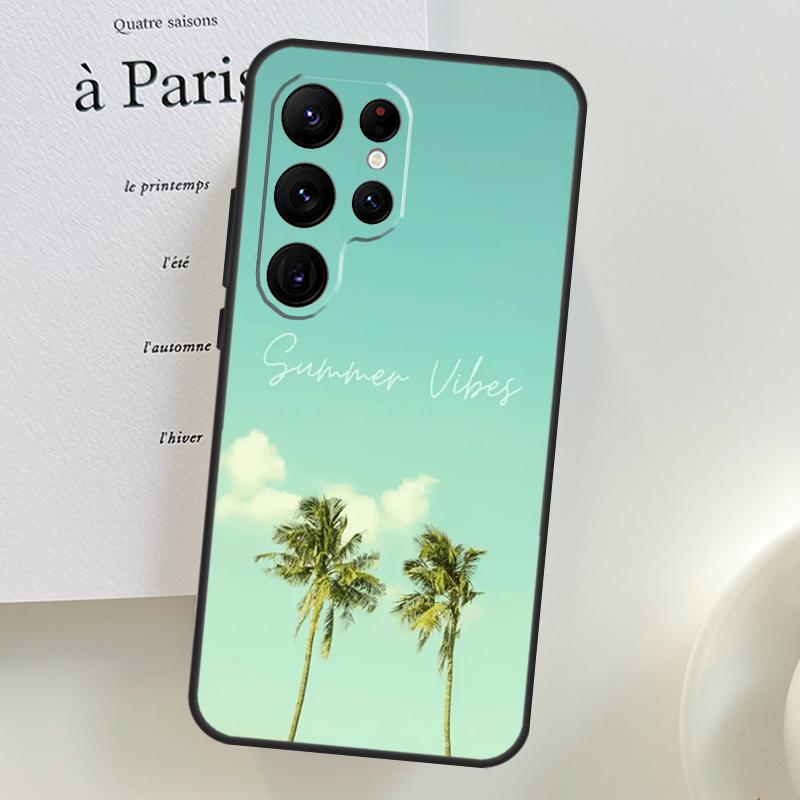 

Love Summer Case For Samsung Galaxy S26 Ultra S25 S23 S22 S21 S24 Ultra S10 S20 Plus S25 FE Phone Cover Galaxy S25