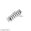 10pcs Watch Spring Precision Small Spring Strap Button Springs Wire Diameter 0.12-0.15MM
