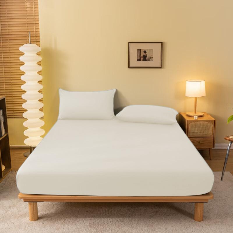 Einzelbett Spannbettlaken Ultraweich Bequemer Bettbezug Tiefe Tasche Bettlaken Staubdicht Sofabezug Matratzenschoner