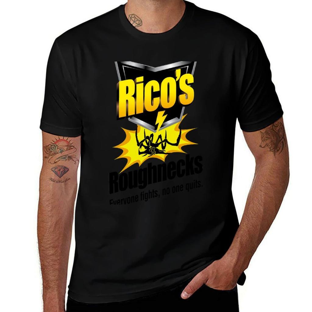 Ricos Roughnecks Classic TShirt TShirt t shirts for man cotton soft man t shirts cotton TShirt