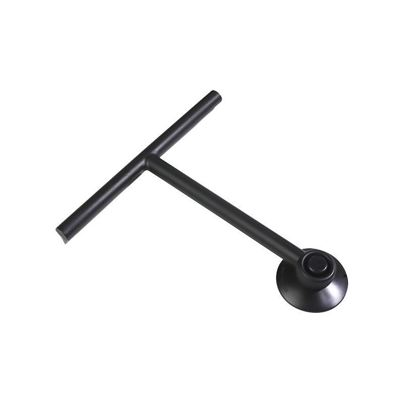 Soft Rubber Single-Sided Squeegee for Car Windows and Bathroom Floors чёрный