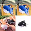 Cute Shark Blue Whale Orcinus Orca Plush Doll Pendant Wallet For Kids And Collectors