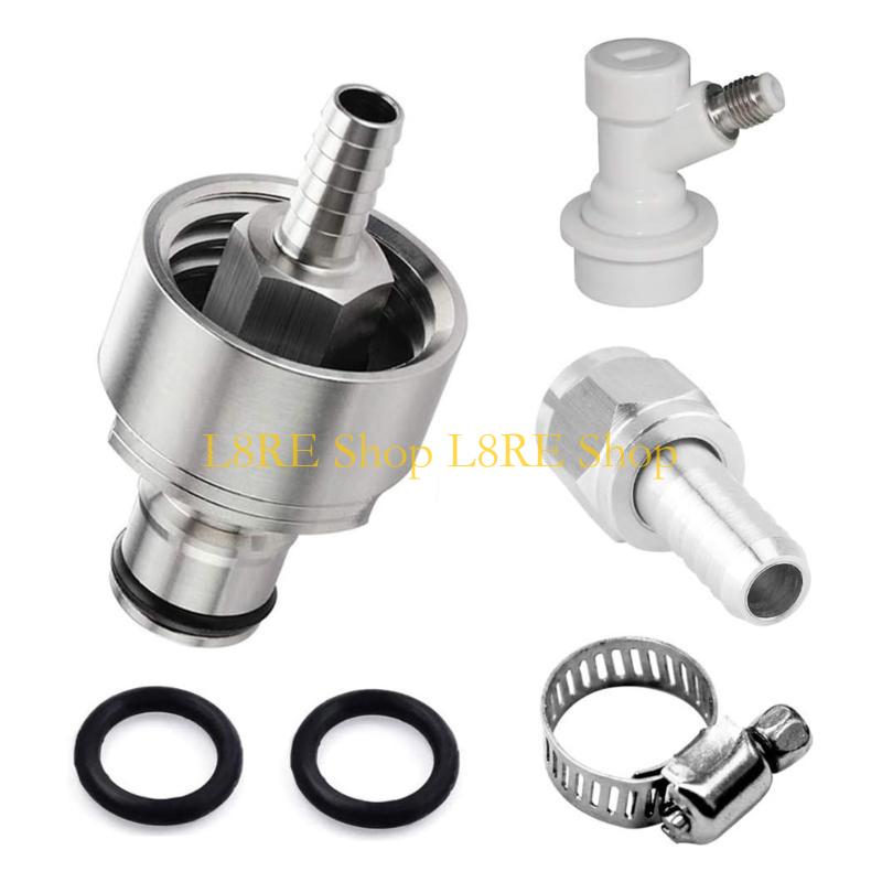 L8RE Practical Hook Pourer Unique Ball Lock Carbonation Gas Ball Lock Disconnect Metal Material Restaurant Equipments