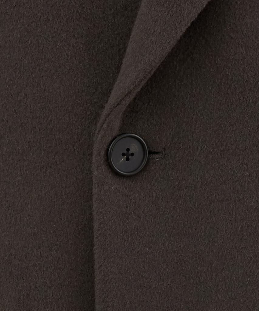 Musinsa Standard Cashmere Blend Masculine Double Chesterfield Long Coat [Khaki Brown]