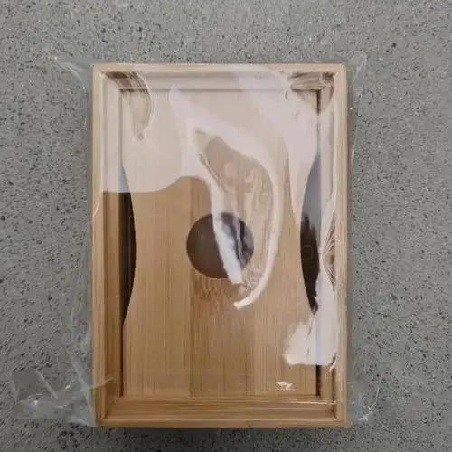 Soap Dish Container Moisture-proof Bamboo Storage Tray Draining Box Home Shower Washroom Accessories Wood Color Bathroom Tools