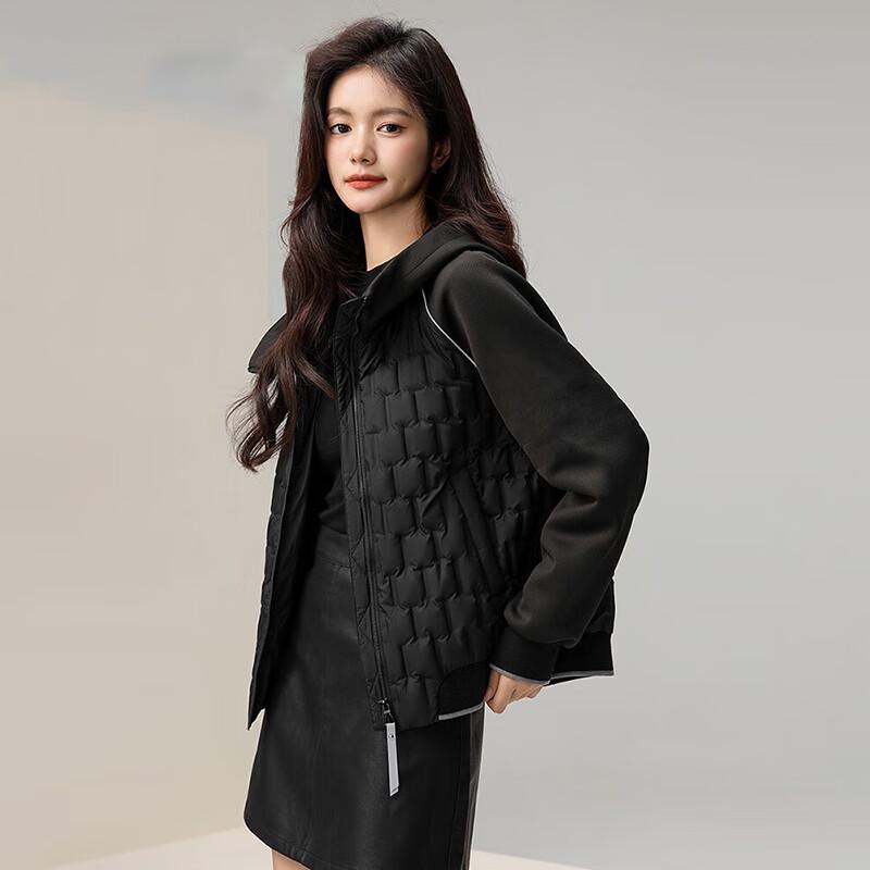 

Snowflying Women s Hooded Down Jacket L