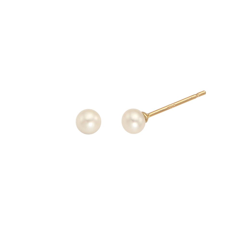 Lloyd Freshwater Pearl 3Mm Earrings Lpfl4C03G