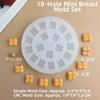 Mini Silicone Mold Reusable Resin Mold Baking Tool DIY Baking Tool  Candy Making