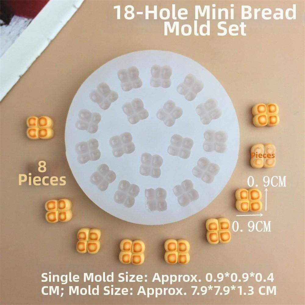 Mini Silicone Mold Reusable Resin Mold Baking Tool DIY Baking Tool Candy Making