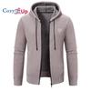 Cozy Up Giacca da Uomo con Cappuccio Lavorazione a Maglia Larga Cappotto Casual