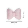 Bowknot Pillow Back Cushion Crafts Ornament Wedding Gift Sofa Throw Comfortable for Office