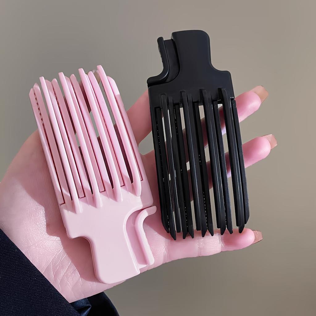 1pc Fluffy Bangs Styling Comb, Plastic Style Styling Comb Hair Root Lifting Comb Tool Hair Volume Clip