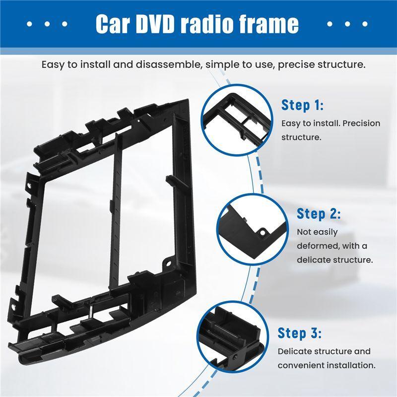 R4-3B0858069 Interior Dash Center Console Trim Bezel Panel Radio Face Frame For PASSAT B5 2001 2002 2003 2004 2005