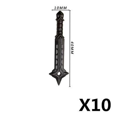 Militär Bausteine Mittelalter Mittelalterlicher Soldat Spartaner Krieger Kreuzritter Ritter Figuren Waffen Schwert Speer Armbrust MOC