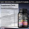Liposomal NAD Supplement. Longevity Formula NMN Supplement Alternative. 120CT Advanced NAD+ Resveratrol