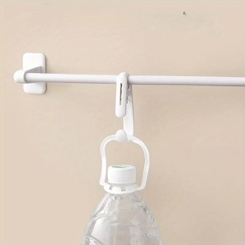 10pcs Multi-Purpose Clothes Clip S Hook,Beach Towel Clips,Chair Clips,Towel Rack Clips,for Clothing Store Home Office & Workshop