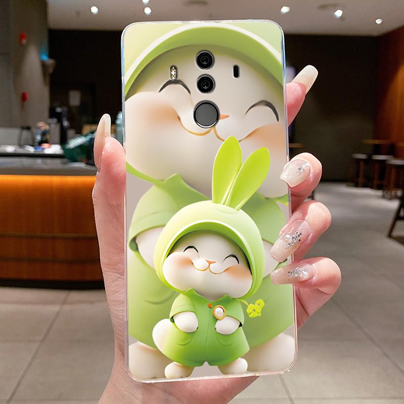 Luxury Cute Cool Case For Huawei Mate 10 Pro 10Pro Back Cover Transparent Silicone TPU Phone Case For Huawei Mate 9 Mate9 Casing