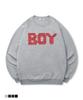 TOPBOY [Non-Fleece Or Fleece] Brick Boy Printed Sweatshirt (Type B)
