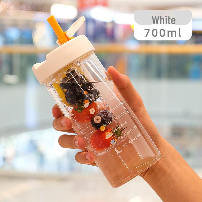 Changqi High-Temperature Glass Tea Infuser Straw Cup
