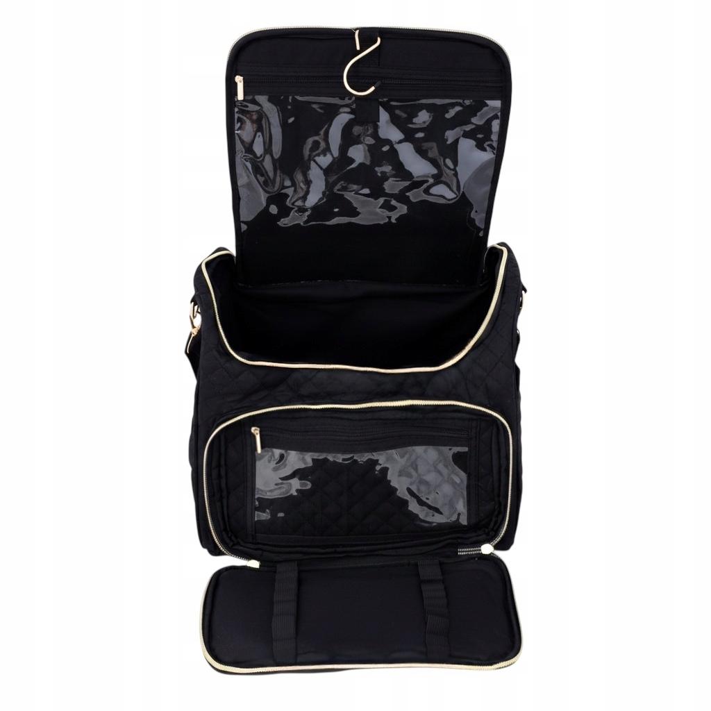 Large Organizer Bag For Yarn And Crochet Hooks, Quilted, With A Strap