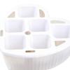 Tulip Bulb Planter Hydroponic Plant Growing Container with Clear Water Reservoir Multi-Hole Hydroponic Planter for Home Gardening Narcissus Hyacinth