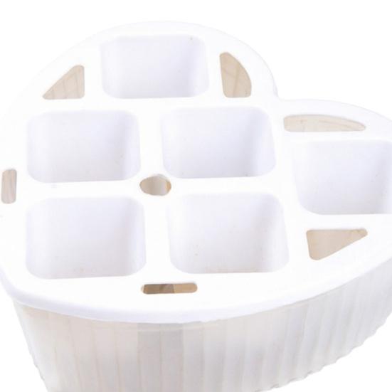 Tulip Bulb Planter Hydroponic Plant Growing Container with Clear Water Reservoir Multi-Hole Hydroponic Planter for Home Gardening Narcissus Hyacinth