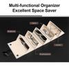 Sunglasses Organizer 5/6 Slots Travel Glasses Case Multiple Pairs Eyeglasses Storage Box Hanging Eyewear Holder