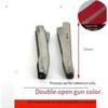 Metal Resin Nylon Zipper Repair Kit Single Double Open Zipper Insert Box Bottom Base DIY  Replacement  Accessories  Set