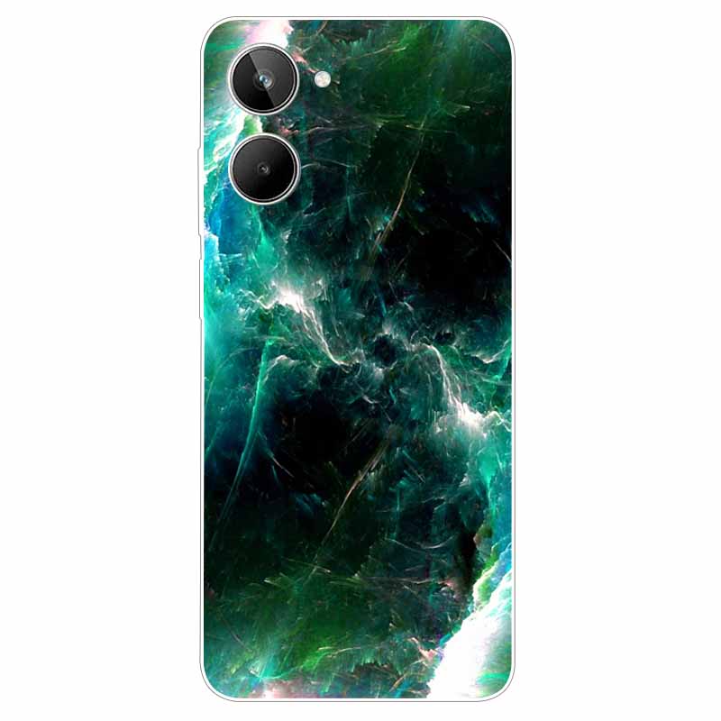 For Realme 10 4G Case 6.4'' Soft TPU Cats Lions Protection Silicone Phone Covers for Realme 10 Case 2022 Clear Realme10 RMX3630