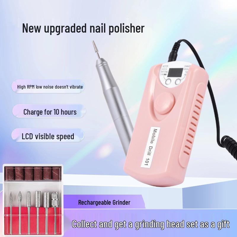 

Rechargeable Nail Remover: Cool and Portable Grinding Tool with Power Storage