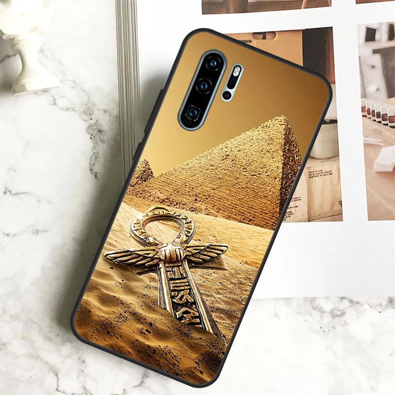 Ancient Egyptian For Huawei Nova 7i 8i 11i 12i 12s Y73 Y70 Y90 Y60 Y72 Y61 Y91 9 10 SE P40 Lite P30 Pro Case