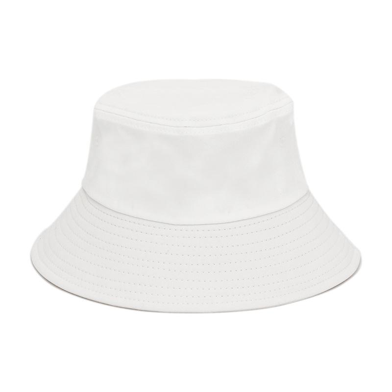 

Высококачественная однотонная шляпа рыбака с широкими полями и вышитым логотипом Medium (56-58cm) белый