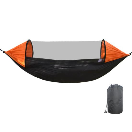 Kempingová houpací síť s prodyšnými komáry Síťovina Odnímatelná Lehká Přenosná Heavy Duty Venkovní turistika Batohy Závěsná houpací síť na zahradní strom