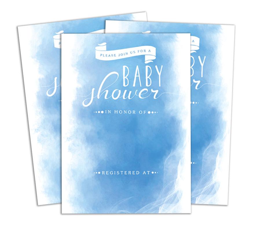 Darling Souvenir Baby Shower Invitation Card 28 Pcs Fill or Write In Blank Invites Printable Party Supplies