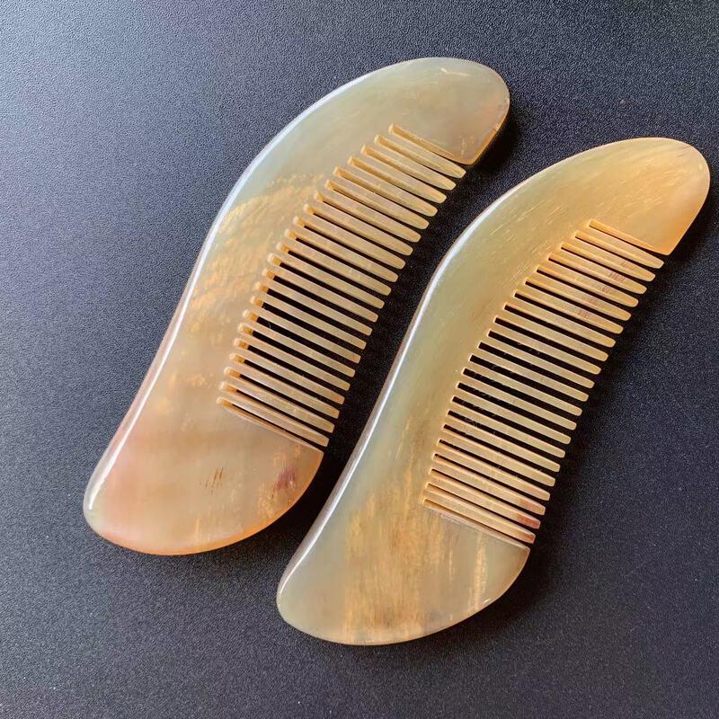 2-Pack Ox Horn Meridian Head Massage Comb