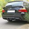 BMW 5 Serisi E60 E61 M Paketi 2004 2005 2006 2007 2008 2009 2010 için MP Tarzı Arka Tampon Ayırıcı Difüzör Plastik Bodykit Tuning