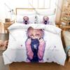 Cool Icon Teru Momijiyama Graphic SHY Anime Bedroom Decor Bedding Duvet Cover + 2 Pillowcases Shonen Anime Fan Room Decor