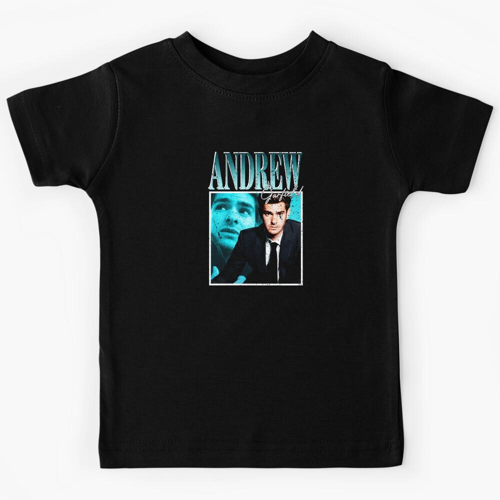 Andrew Garfield Movie Role Collage Fan Portrait Kids T-Shirt 140