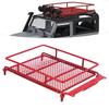 RC Roof LED Toy Carrier for RC Radio Control RC Metal Roof Rack RC Model Car Assembly Parts Tower of Pisa Rack, Cars, & Box, (Red, Style)