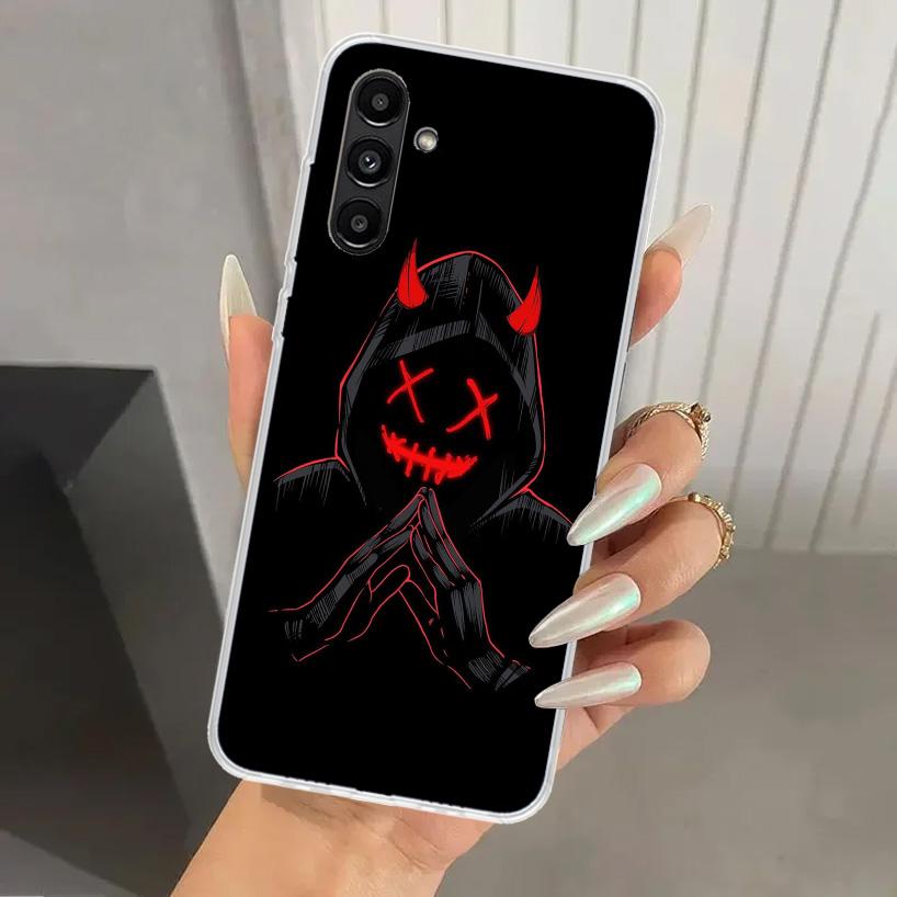 Devil Bad Boy Anime Phone Case for Samsung Galaxy A17 A16 A37 A26 A36 A57 A56 A15 A25 A35 A55 A14 A24 A34 A54 A13 A23 A33 A53 Ga