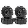 RC Paddle Tires Off Road Snow Sand Paddle Tires 4pcs Replacement for 1 10 Short Course Truck 727 Slash K1 RC Car