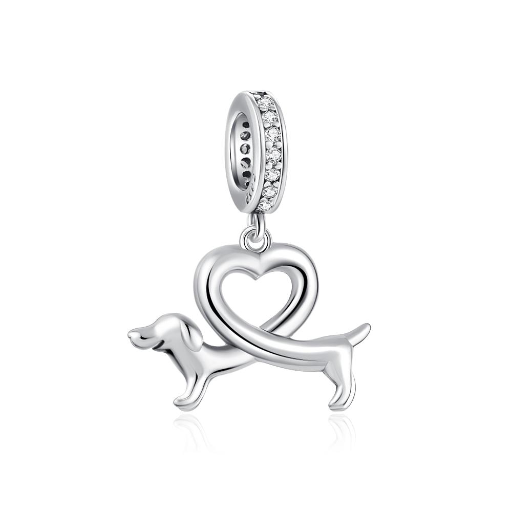 Autumnwinter New Copper Cute Dog Cat Monkey Little Rabbit Charm Pendant Beads Fit For Bracelets Necklaces Diy Fine Jewelry