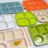 Melamine Four-Compartment Meal Tray