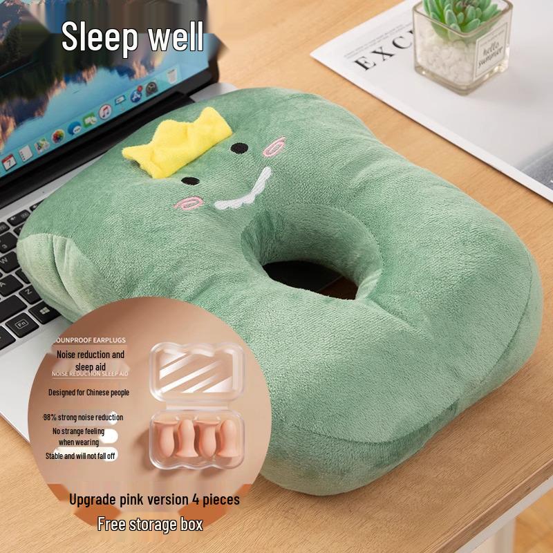 

Подушка для сна лицом вниз для девочек и детей - Идеально подходит для сна на столе в офисе или школе 30x25x10