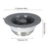 General Kitchen Sink Drain Strainer Stainless Steel Practical Sink Filter Efficient Filtering Kitchen Sink Plugs