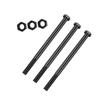 3-Pack For Mower Spindle Bolt & Nut Kit For Midsize Models 04001-41 04020-09 Compatible With MAG III, SMT-52A, STC52A-21KA